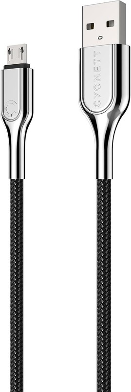 Cygnett 3-Metre Armoured Micro to USB-A Cable in Black gallery