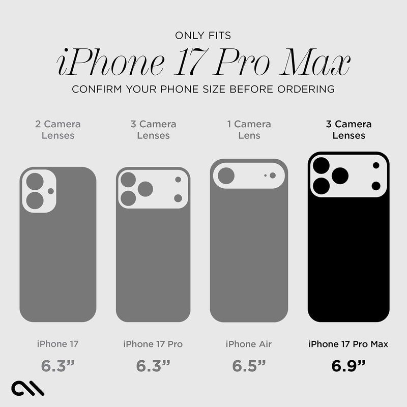 Case-Mate Soap Bubble iPhone 17 Pro Max Case [Compatible with MagSafe] - Styl... gallery