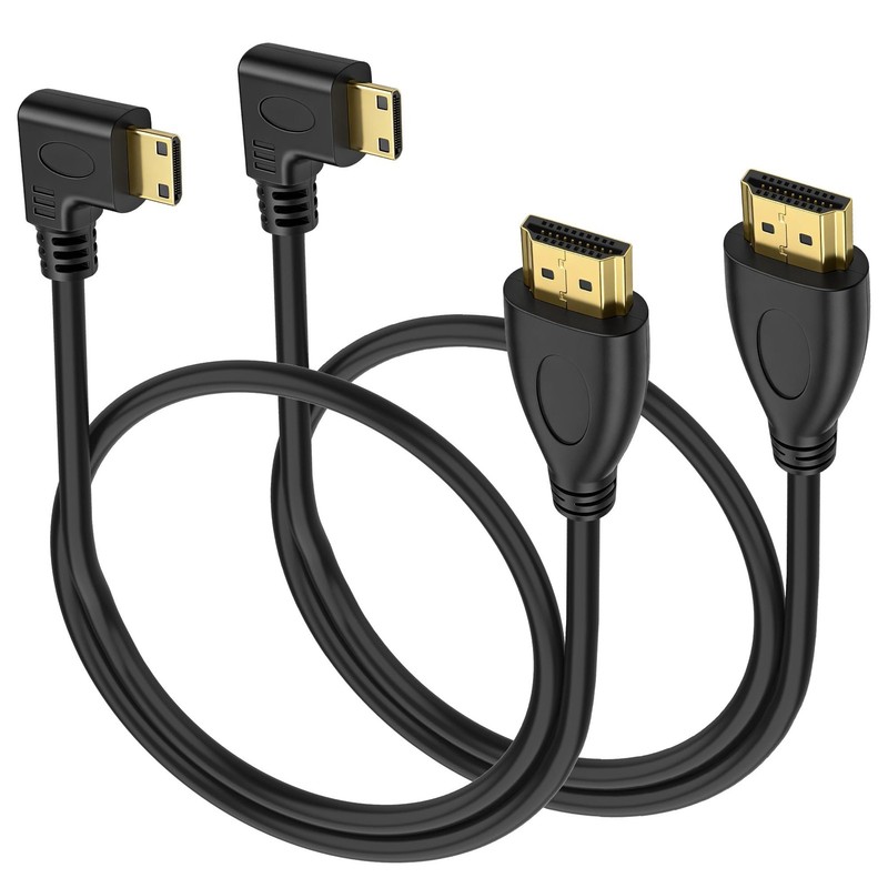 2 PCS USB 2.0 TypeB Printer Cable Coiled Cord Male Female Extension 0.5M