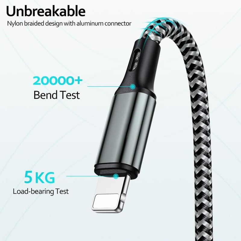 Multi Charging Cable 6FT 2Pack Multi Charger Cable 4 in 1 Universal Multiple ... gallery