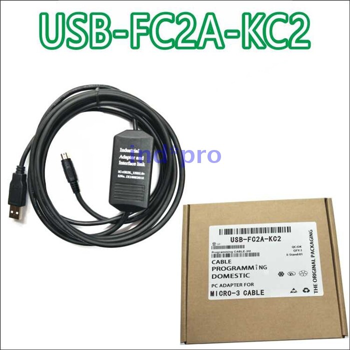 1pc New For Micro-3 Series PLC Programming Cable USB-FC2A-KC2 Data Cable