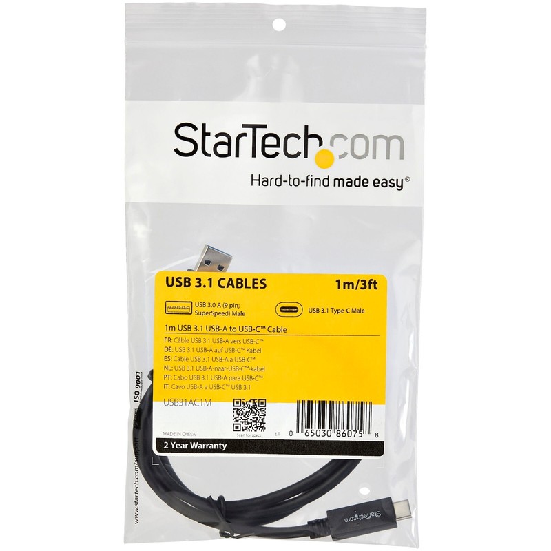 Usb To Usb C Cable 3 Ft / 1m 10 Gbps Usbc To Usba Usb 2.0 Cable Usb Type C usb3