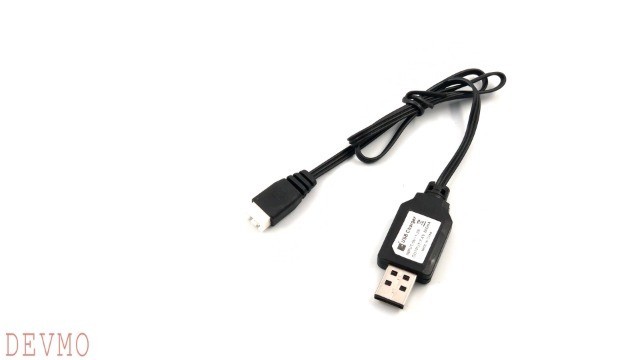 2pcs USB Charger Cable 1A XH-3P Connector for RC Cars, Drones, LiPo Batteries gallery