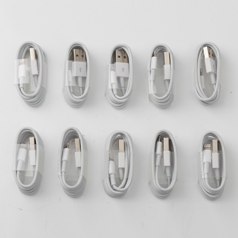 New 10 Pack OEM Fast Charger Cable Cord For iPhone 5 6 7 8 X 11 12 13 14 Pro Max gallery