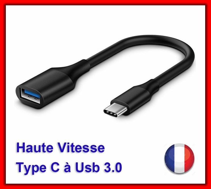 Otg Cable Adapter USB C Type C Male to USB 3.0 High Speed 5Gbps
