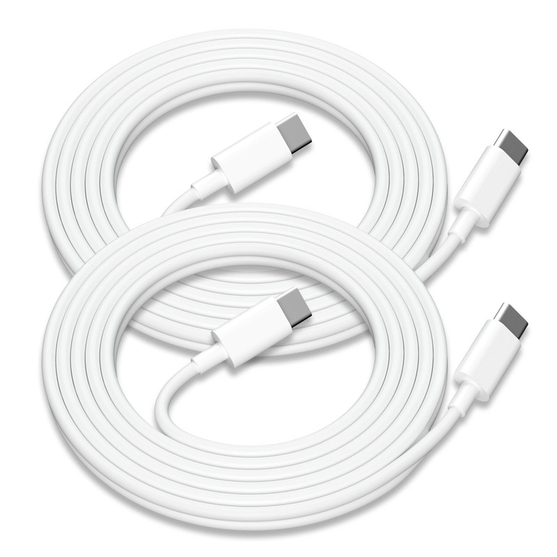USB C to USB C Charging Cable for Apple 2Pack 6ft,Long Type C to C Fast Charg