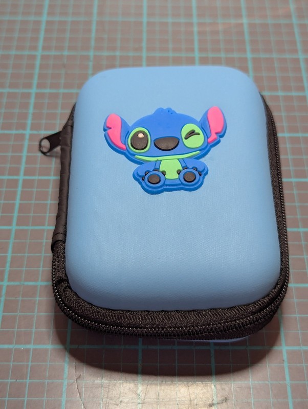 Disney Stitch Iphone 5w Charger Cable Protector Case W Disney Cord Holder Clips gallery