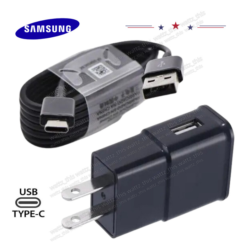 Adapter Fast Charger Type C Android Phone Charging Cable 4FT For Samsung Galaxy