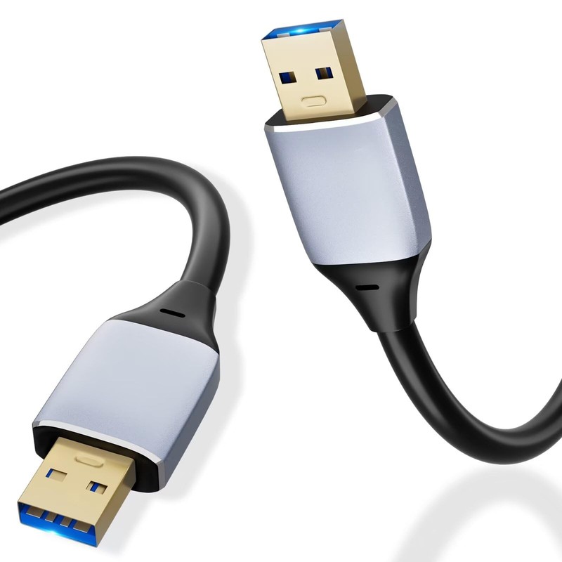 USB 3.0 Cable, 20ft 5 Gbps SuperSpeed Data Transfer, A to A Male Cable, Compa…