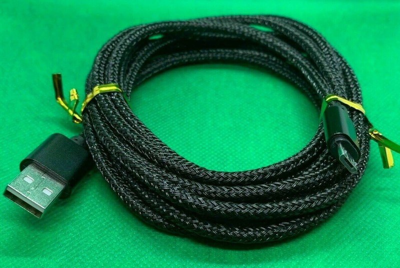 Micro USB Fast Charger Data Sync Cable Braided Cord For Samsung Android 3 6 10ft gallery