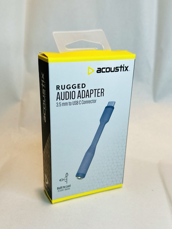 RUGGED AUDIO ADAPTER 3.5mm Tu USB C conector (Acoustic) gallery