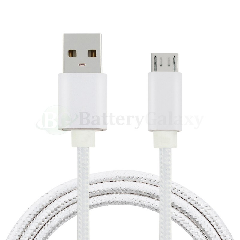 2-Pack Micro USB Charger Fast Charging Cable Cord For Samsung Android LG Phones gallery