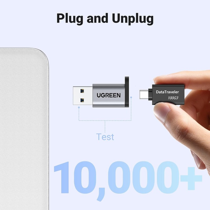 UGREEN 10Gbps USB C Female to USB Male Adapter Type C to USB A Charger Cable Con gallery