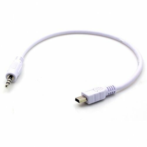 Mini USB Type B to Jack 3.5mm Male 4 PIN Stereo Audio Adapter Cable – 50cm