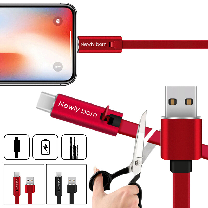 Iphone Charge Type-C Charging Renewable Cord Samsung LG Android charge cable