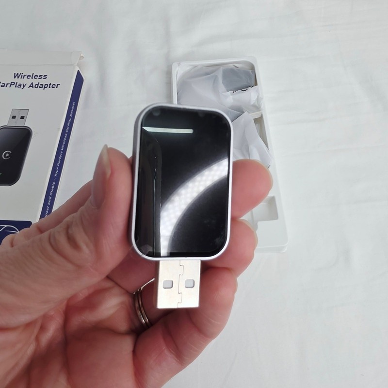 Wireless CarPlay Adapter for iPhone Convert Wired to Wireless Apple CarPlay Mini gallery