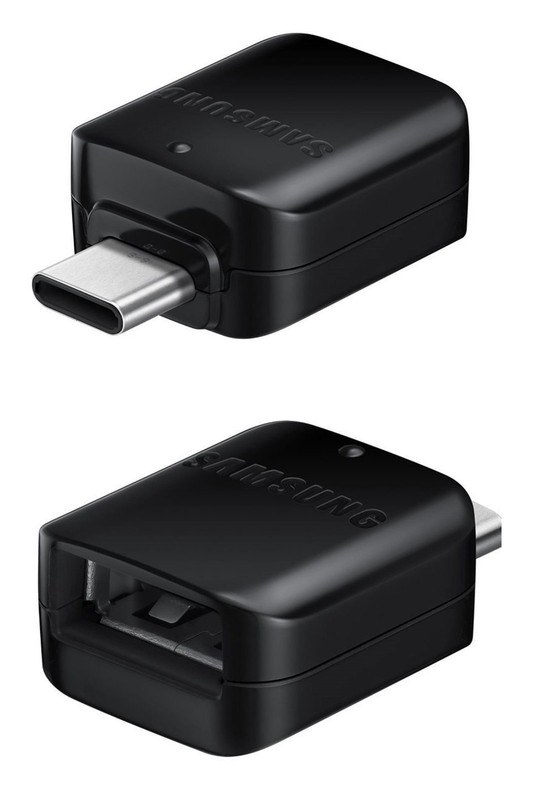 New Samsung EE-UN930BB USB TYPE-C / USB OTG Black Adapter GH98-41288A – Original