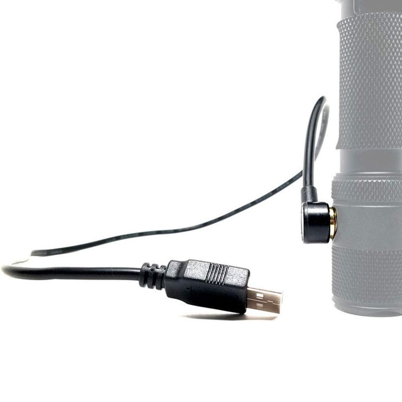 USB Magnetic Charging Cable for M5/M6 Flashlights - Replacement for G1/G2 Models gallery