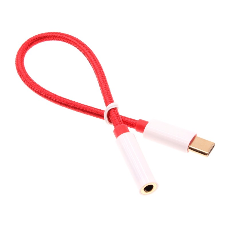 Headphone Audio Jack USB-C Earphone Adapter Port Converter 3.5mm for Cell Phones