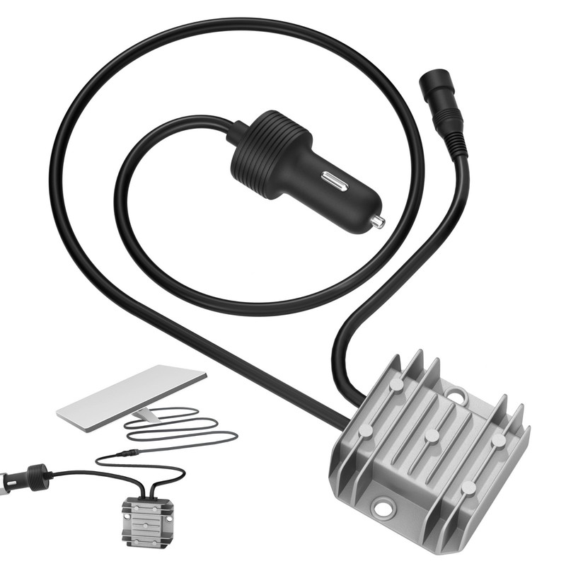 Mini Cable Car Adapter & Step Up Converter, 12V Power Cable with Cigarette Plug, gallery