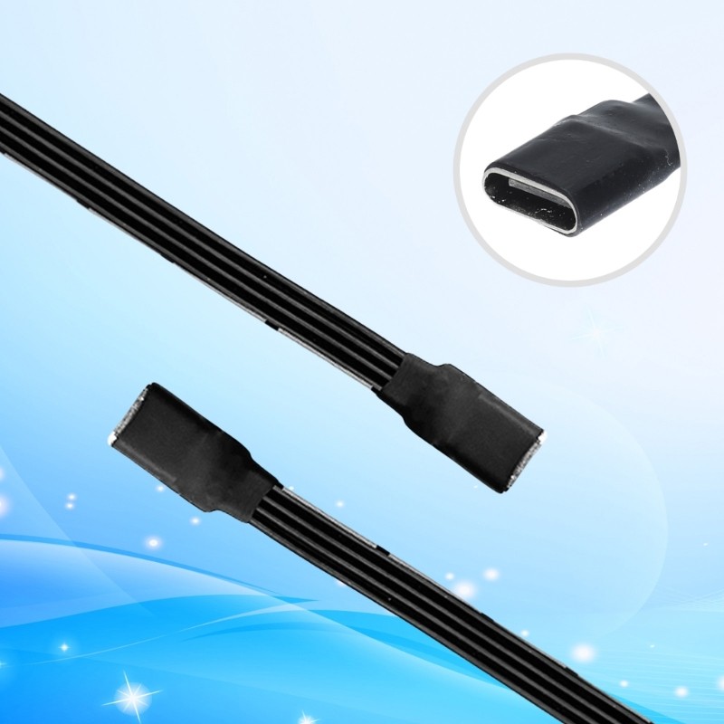 Type C Band Flat Cable Type C Extension FPC Cable Soft Data Cable Charging Cable gallery
