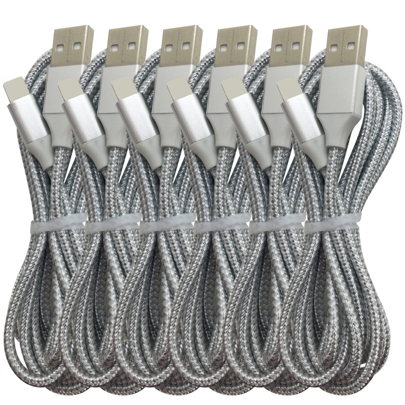 3/6X Fast USB Charger Data Cable 10Ft 6Ft For iPhone 14 11 X 8 7 6 Charging Cord gallery