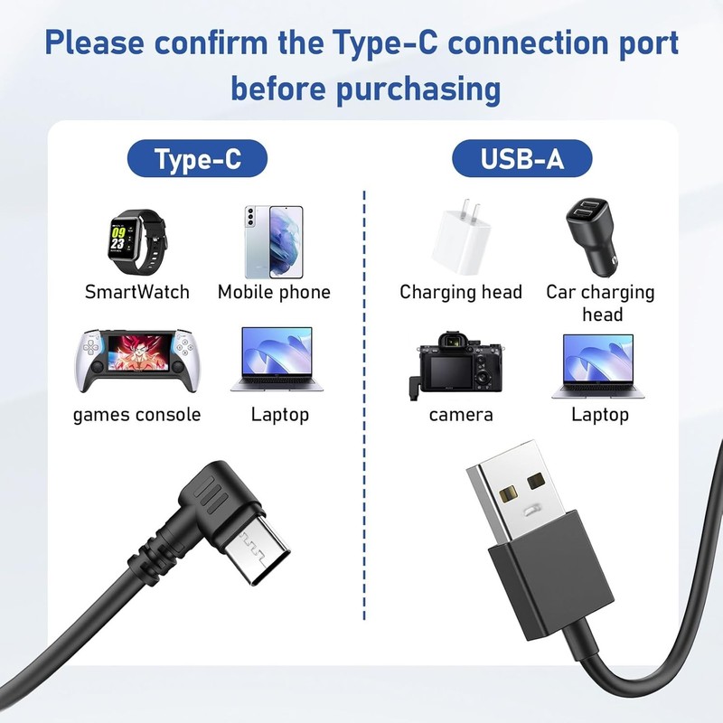 Dash Cam Charging Power Cable, USB-C Car Charging Power Cable, Mini、Type-C Ch... gallery