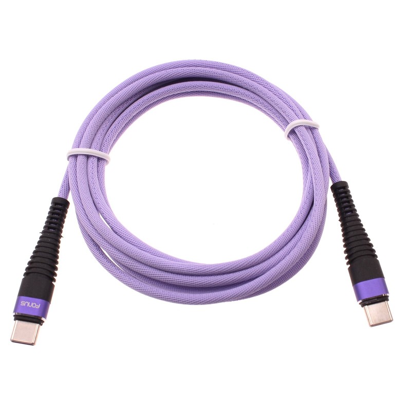 For Galaxy Z Flip 3/4/5/6/7/7 FE - Purple 6ft PD Cable Type-C gallery