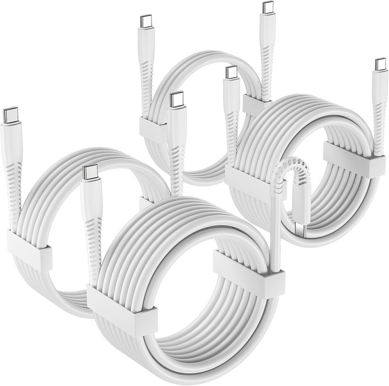 4Pack USB C to USB C Cable, 60W PD 3.0 Fast Charging Type C Charging Cord | For