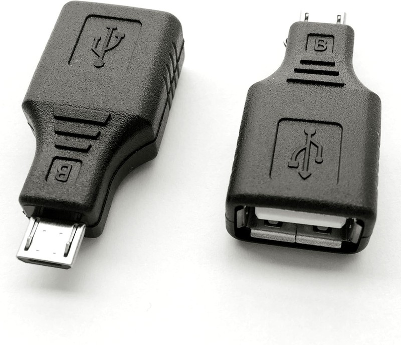 USB 2.0 Micro OTG Adapter 2-Pack: Effortlessly Connect Devices & Transfer Data gallery