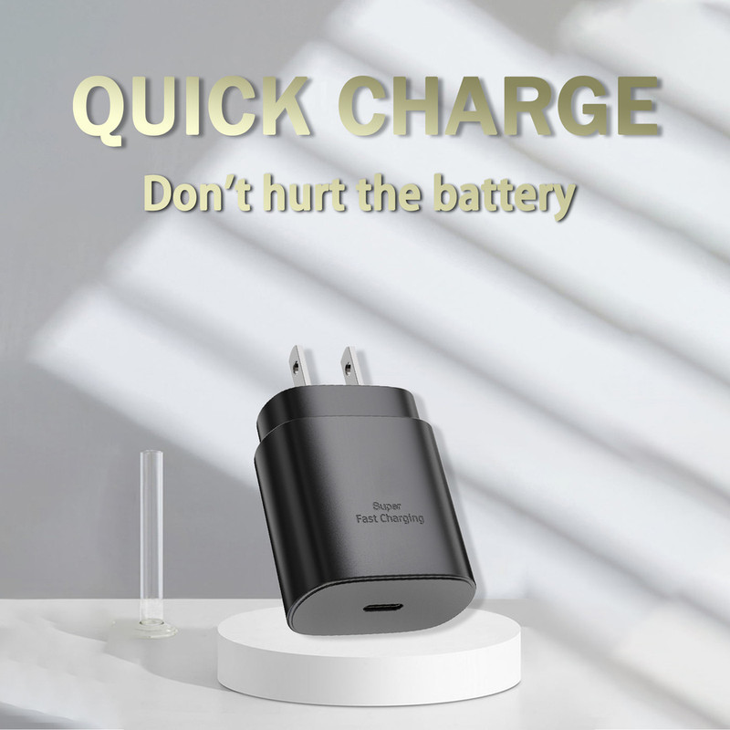 25W USB C Charger Super Fast PD Charging Adapter For Samsung Galaxy S22 S21 S20 gallery