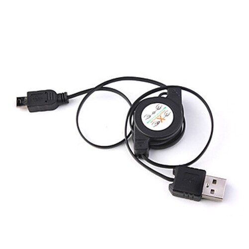 Retractable Mini USB Cable Charge Sync Power Wire Data Transfer Cord for Phones gallery