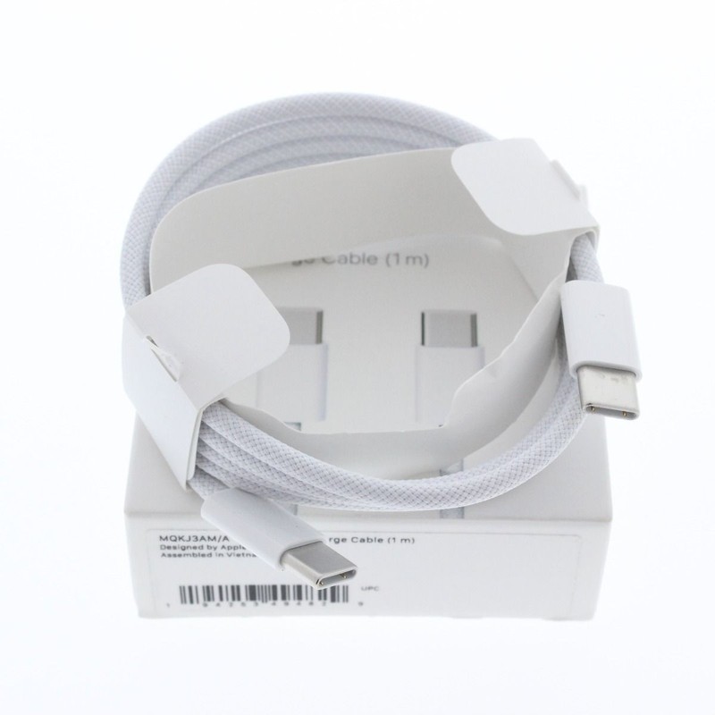 Apple USB-C 60W Charge Braided Cable 1m 3.3 feet MQKJ3AM/A Original gallery