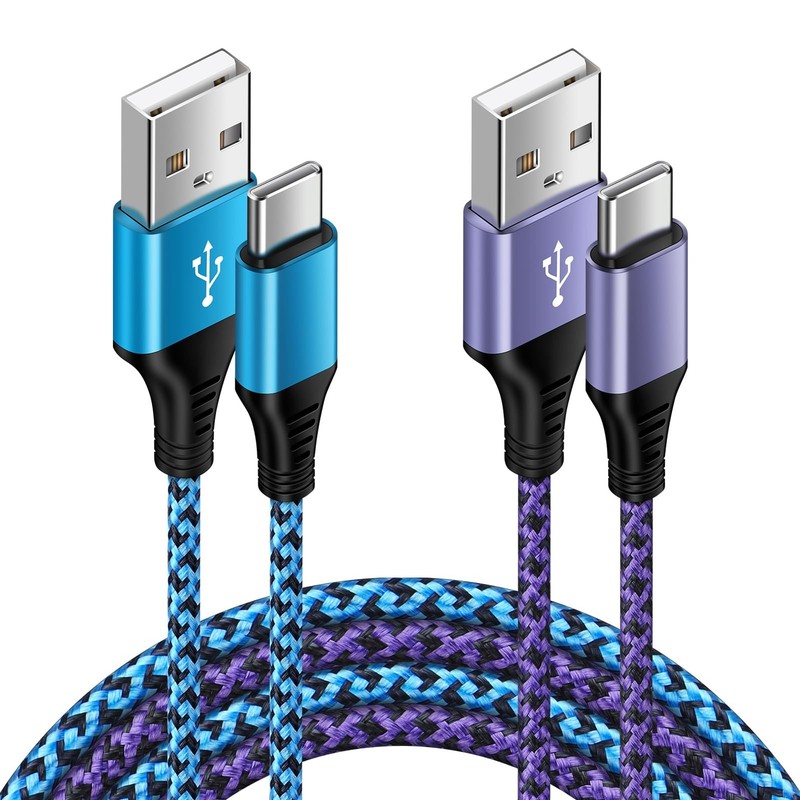 S24 Ultra USB Type C Cable Fast Charging 6FT/2Pack for Samsung Galaxy S26 Ult…