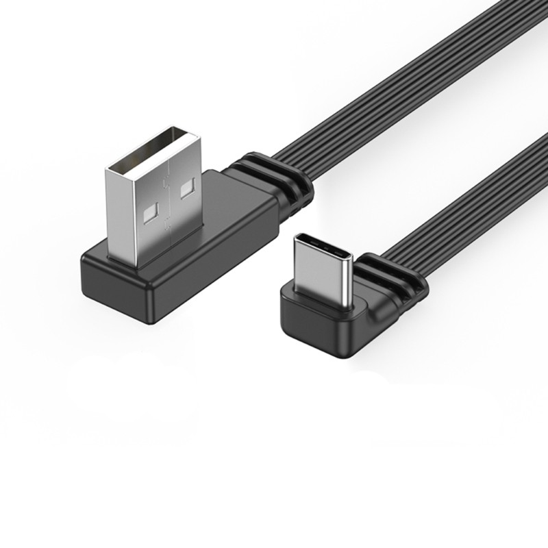 USB2.0 to USB C Charging Cable Cord Efficient 480Mbps Data Transmission