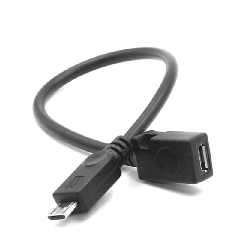 Micro USB female To male cable Plastic and Metal Material for Micro USB Devices