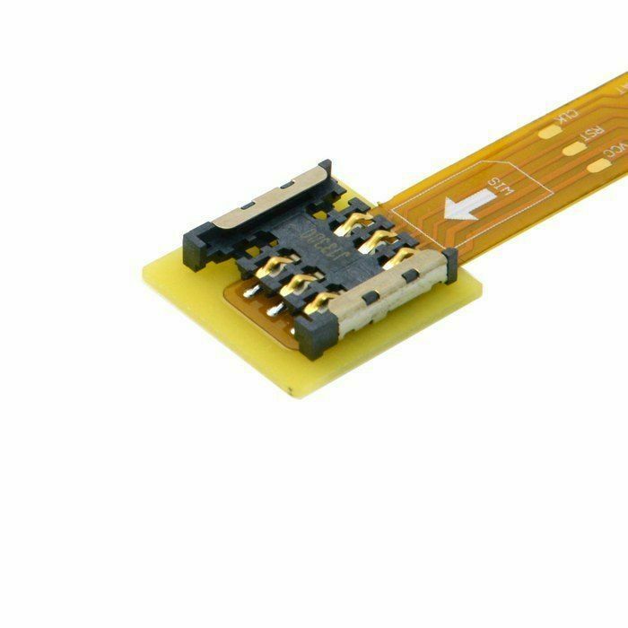 Micro SIM Card to Female to Nano SIM Kit Male Extension FPC Cable Extender gallery