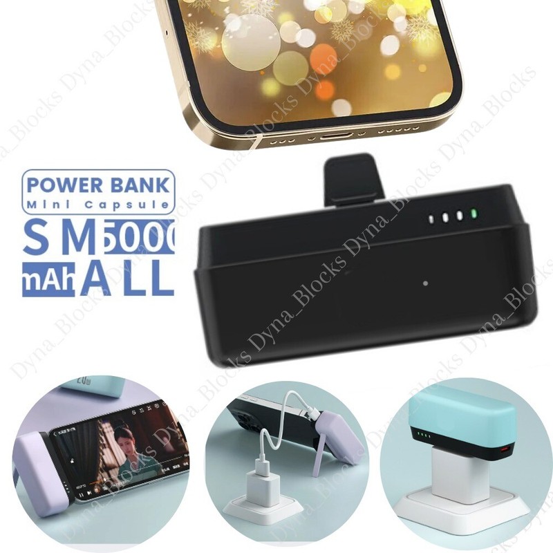 5000mAh Portable Charger External Battery Pack Power Bank For iPhone 14 13 12 11