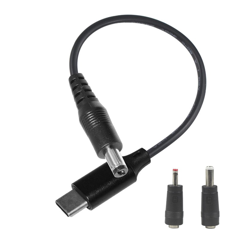 -to DC Power Cable – 3ft 12V USB-Plug to DC 5.5 x 2.1mm Charging Cable, Conne…