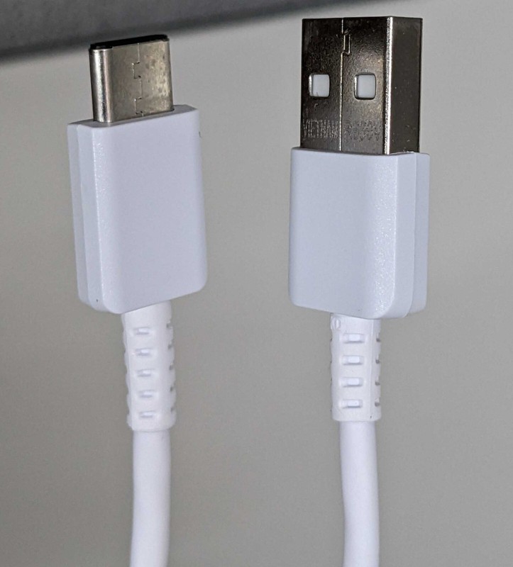 2-Pack OEM Samsung USB Type - C Fast Charging Cable - White gallery