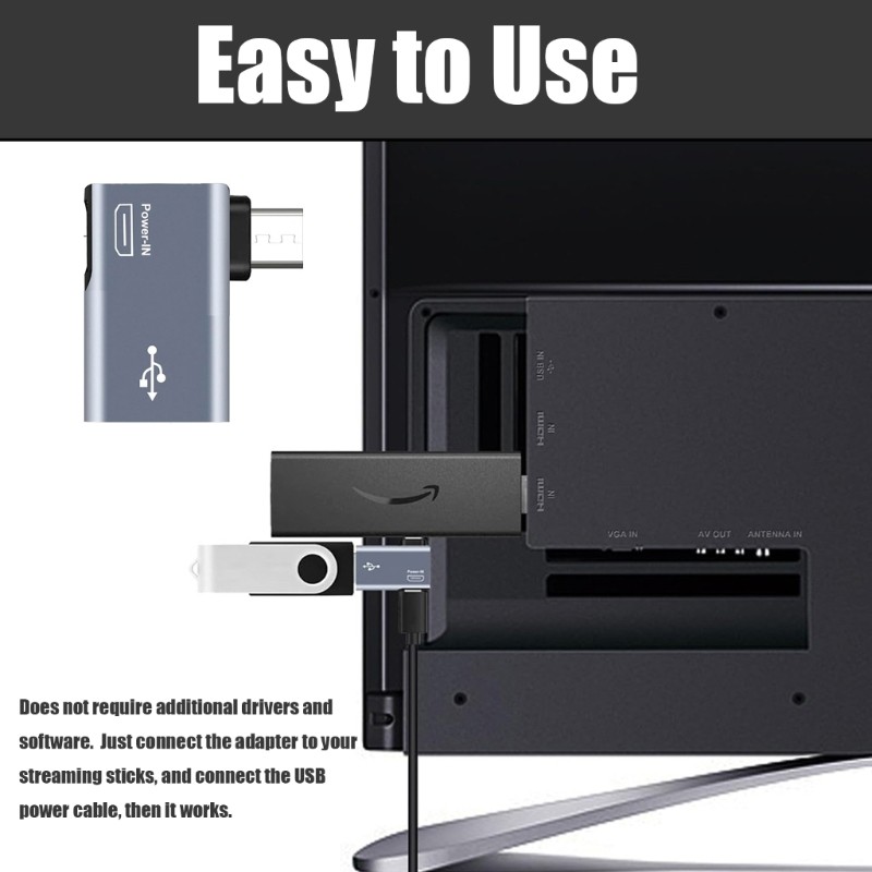 90 Degree Left /Right Angled Converters Micro USB to USB OTG Adapter for Tablets gallery