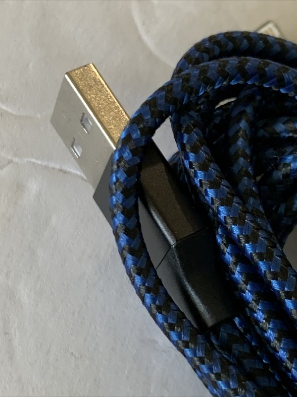 9ft Nylon Braided Sync Charger Cord Cable iPhone 8 7 Plus XR XS 12 11 Pro Max. gallery
