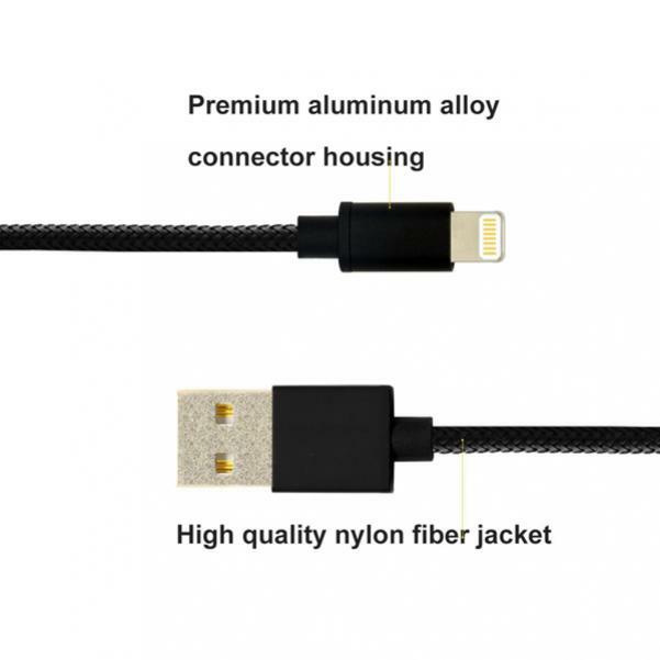 iPHONE iPAD iPOD CERTIFIED MFI 6FT LONG USB CABLE FAST CHARGE POWER CORD WIRE gallery