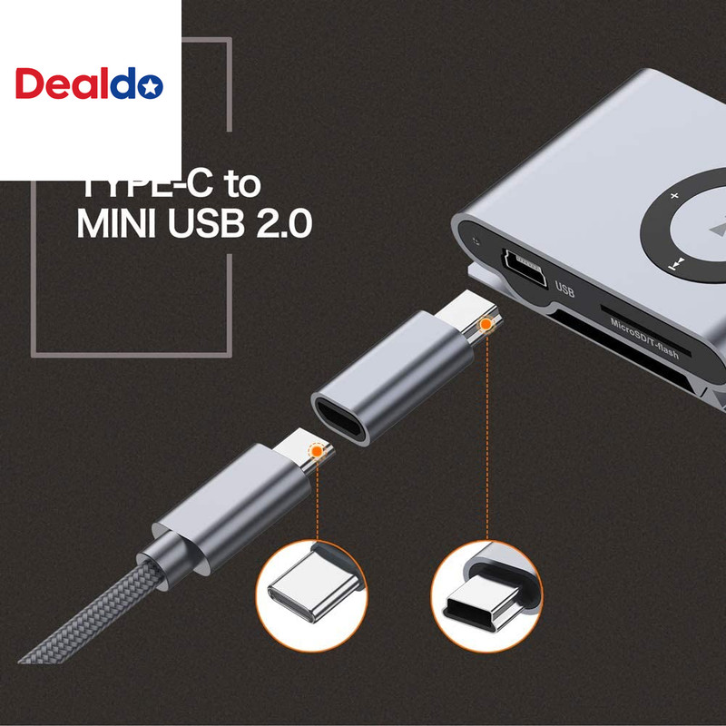 USB C to Mini USB 2.0 Adapter, (2-Pack)Type C Female to Mini USB 2.0 Male Conver gallery