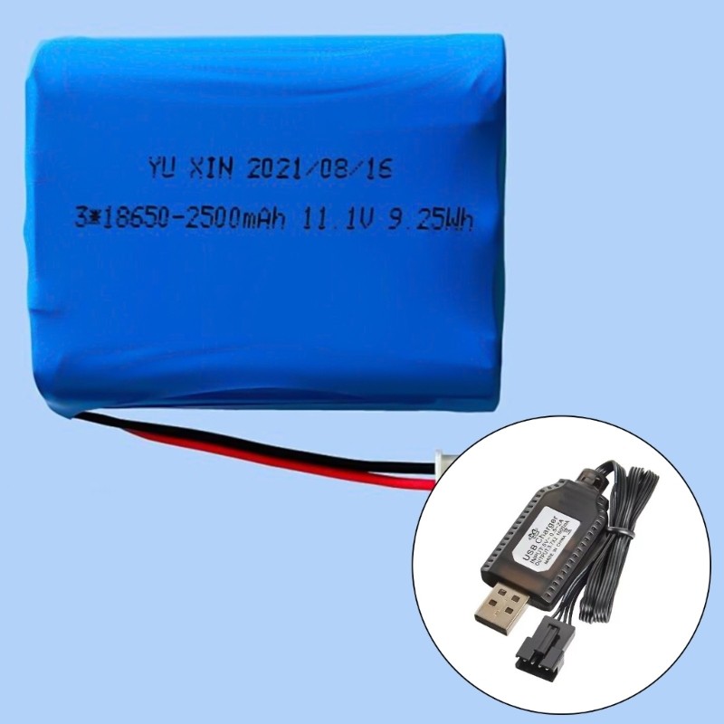 2Pcs USB Charger Cable for 7.4V LiPos Battery SM2.0 4P Connectors Charging Cable gallery