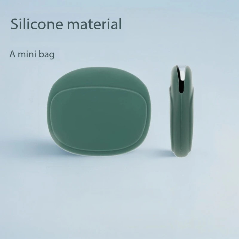 Silicone Cell Phone Cable Bag, Data Cable Storage Box, Travel Earphone, Wire Key gallery