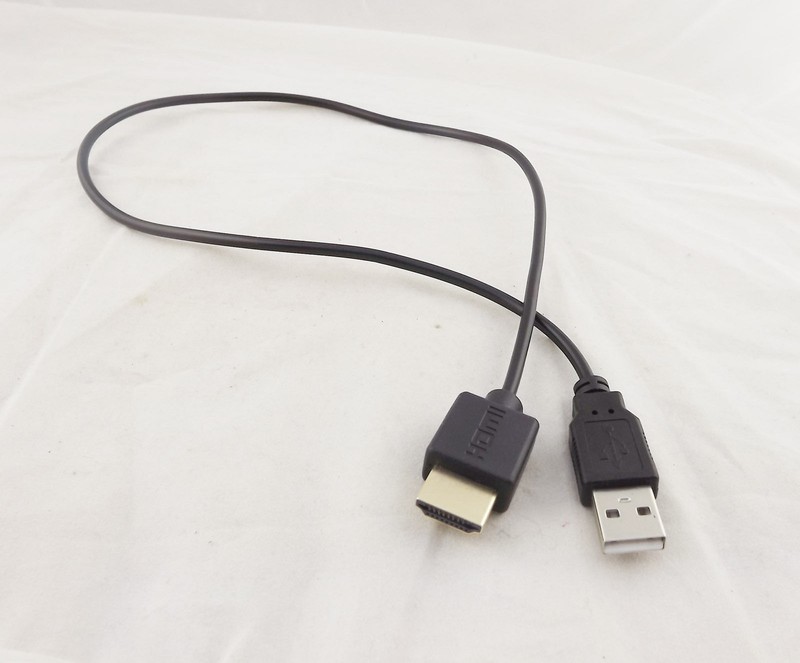 50cm HDMI Male to USB 2.0 A Male Plug Adapter Converter Connector Charger Cable gallery