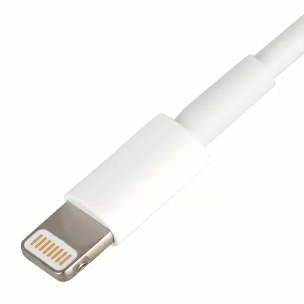 APPLE LIGHTNING TO USB CABLE 1M, WHITE *DISTRESSED PKG gallery