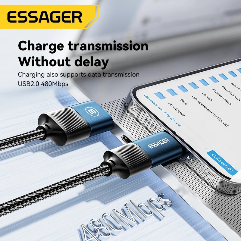 New 4 in 1 USB C Data Cable Type C PD 65W Fast Charging Wire For iPhone 15 14 13 gallery