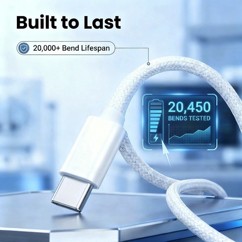 3X Apple USB-C to USB-C Fast Cable Charger Type C Cord For iPhone 15/15Pro/15Max gallery